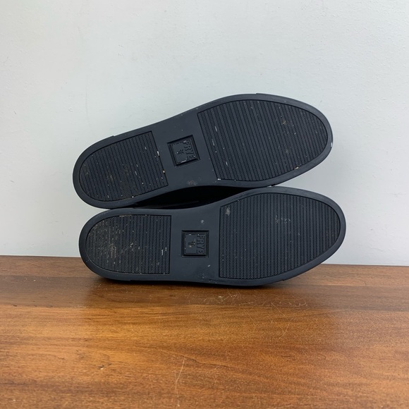 Frye Gemma Shearling 3471082-BLK Black Elastic Slip On Flats Size Womens 6.5 M - Picture 9 of 11